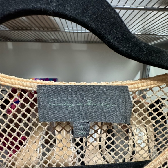 Bash studded top with removable cami! Worn once!  From Anthro - Picture 2 of 2